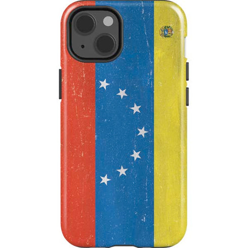 Venezuela Flag Distressed iPhone 15 Impact Case